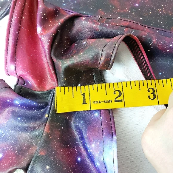 Blackmilk Galaxy Print Athletic Shorts - Picture 9 of 10